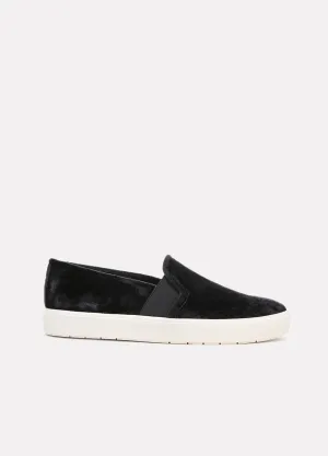 Blair Velvet Sneaker - Coastal