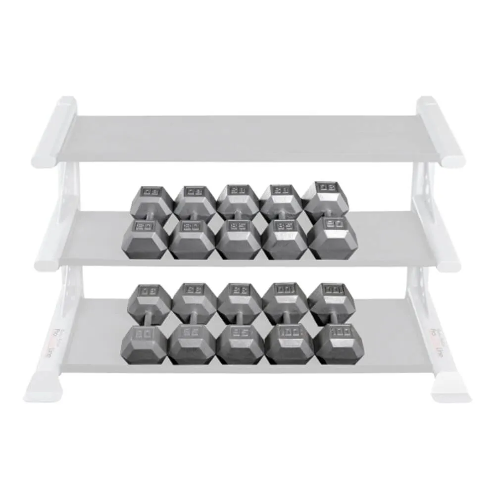 Body-Solid Cast Iron Hex Dumbbell Sets SDS