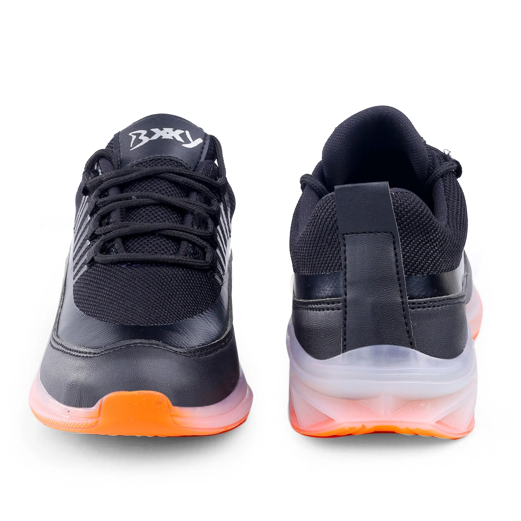 Bxxy's Designer Sports Shoes On Transparent Sole