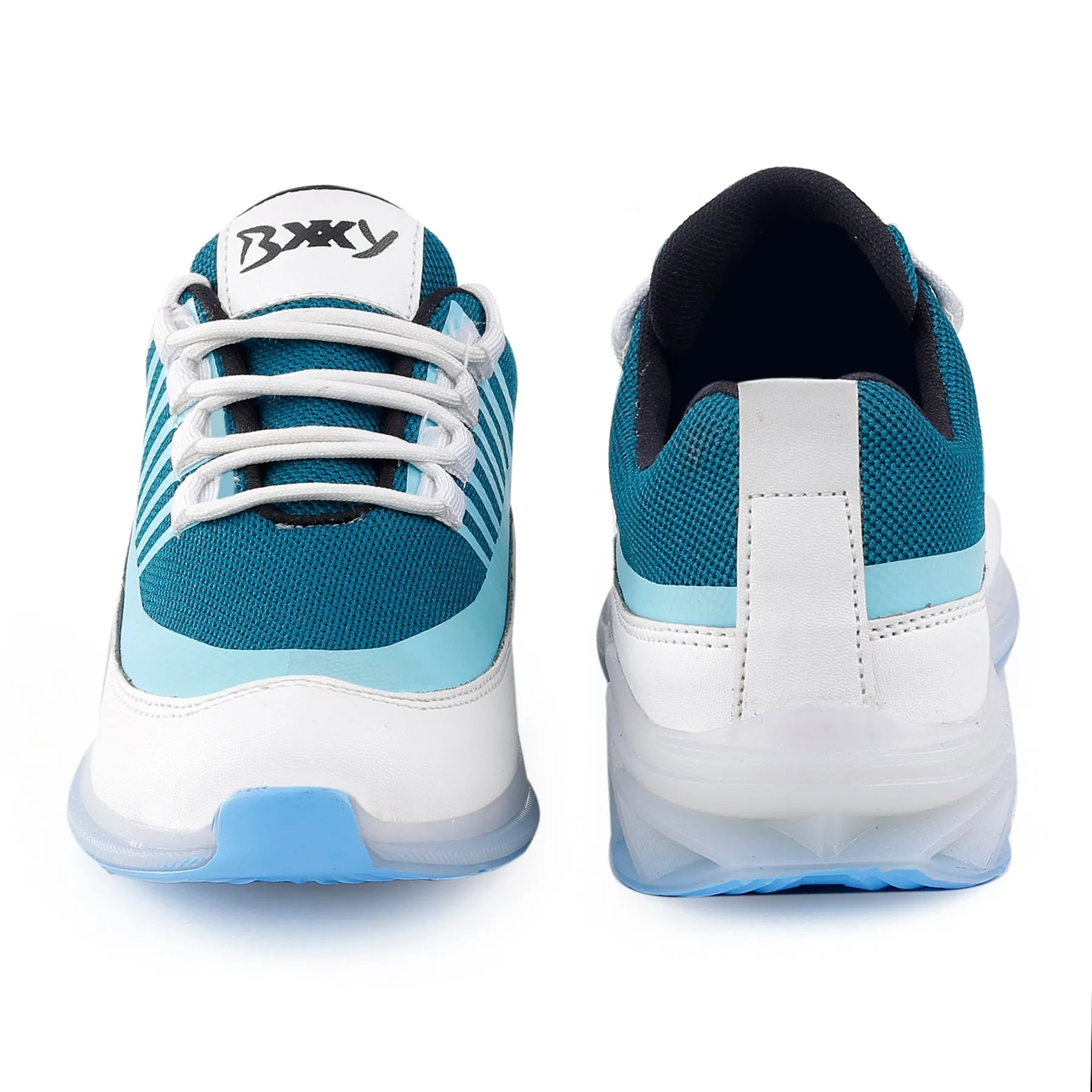 Bxxy's Designer Sports Shoes On Transparent Sole