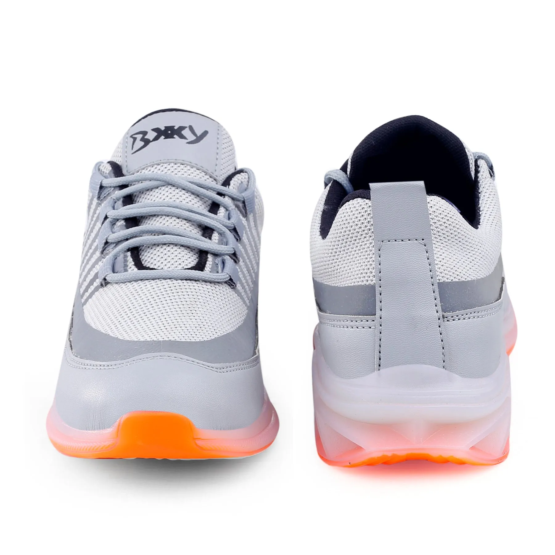 Bxxy's Designer Sports Shoes On Transparent Sole