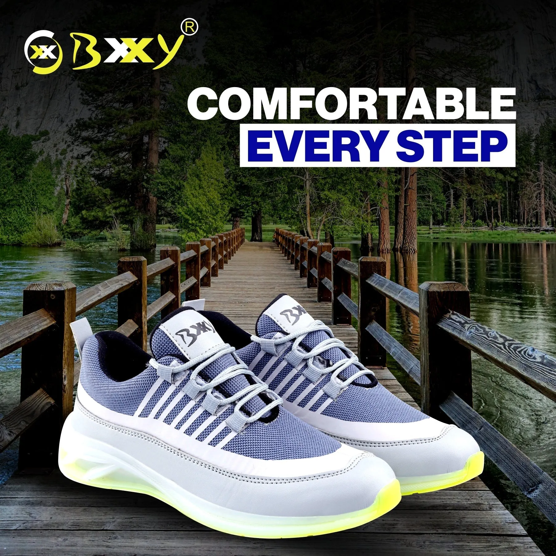 Bxxy's Men's Trendy Sports Lace-up Shoes