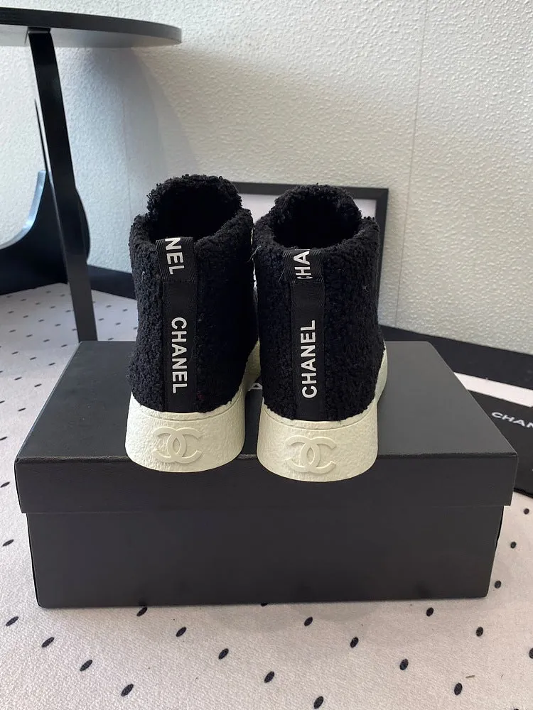 CC Shearling Sneakers