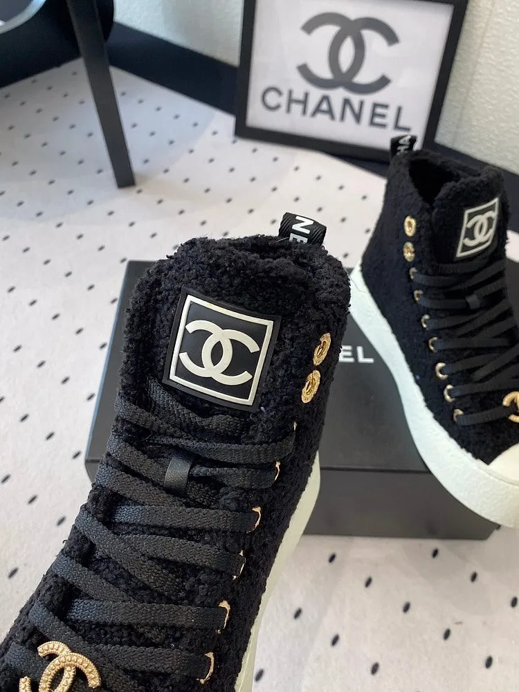 CC Shearling Sneakers