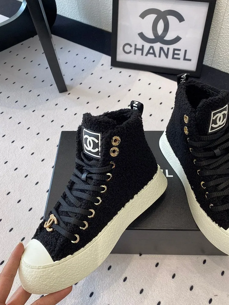 CC Shearling Sneakers