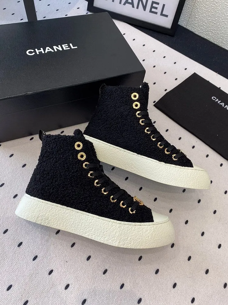 CC Shearling Sneakers