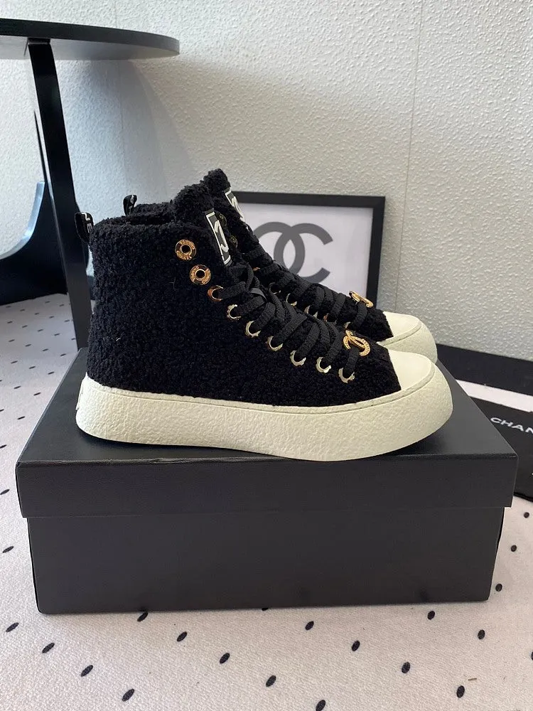 CC Shearling Sneakers