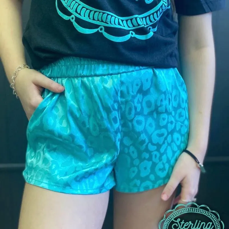 Color Me Turquoise Shorts*