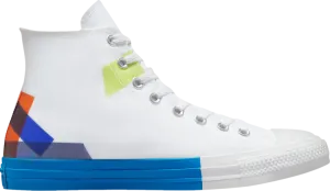 Converse Chuck Taylor All Star High Space Racer Sneakers - White Kinetic Blue