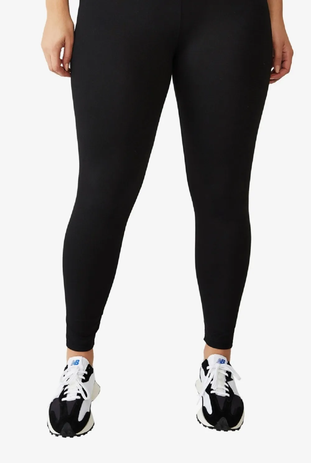 COTTON ON Women's Active Highwaist Core Full Length Tight Pants Black