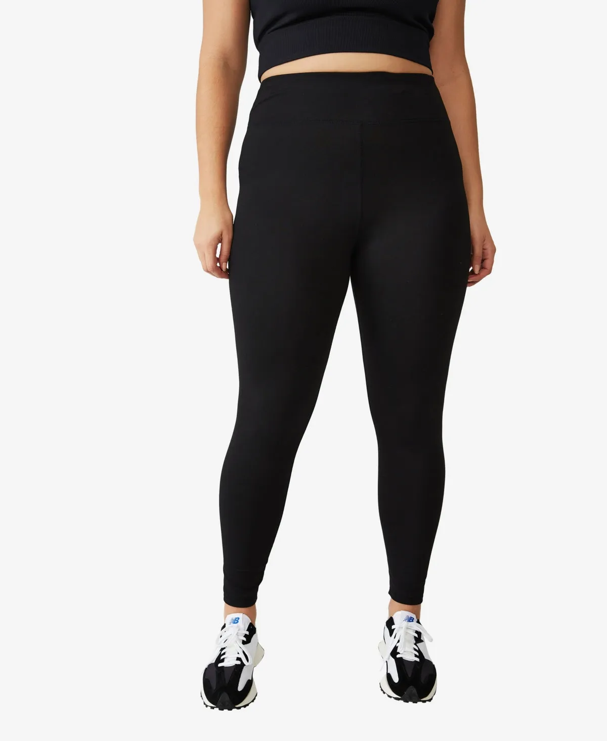 COTTON ON Women's Active Highwaist Core Full Length Tight Pants Black