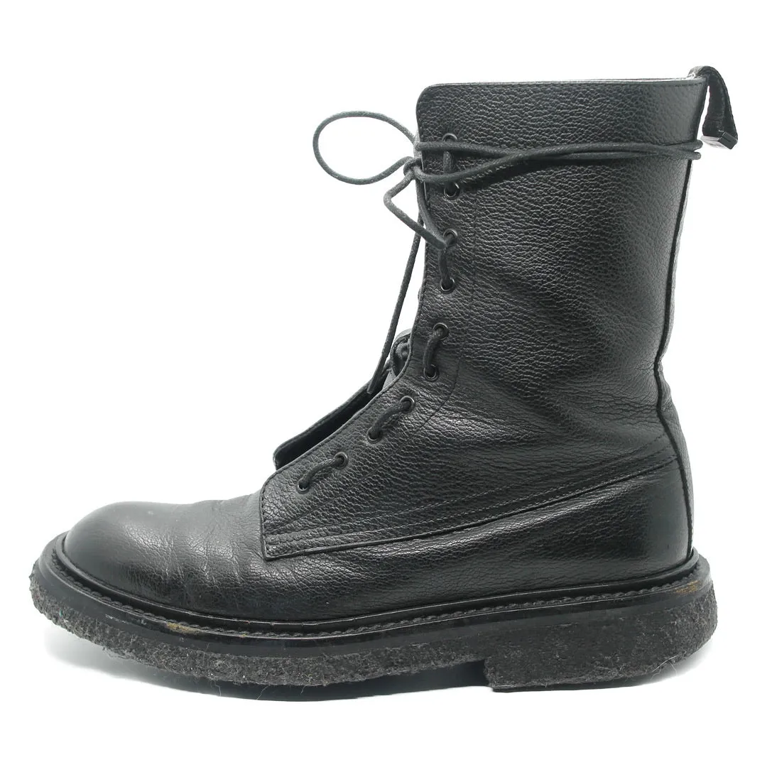 Dior Homme Pebbled Leather Combat Boot A/W07 “Navigate” 40