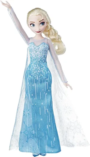 Disney Frozen Classic Fashion Elsa - Elsa's Shoes and Movie-Inspired Snow Queen Gown