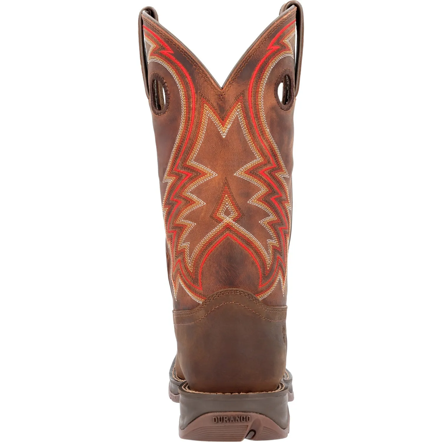 Durango Mens Rebel Western Dark Chestnut Leather Cowboy Boots