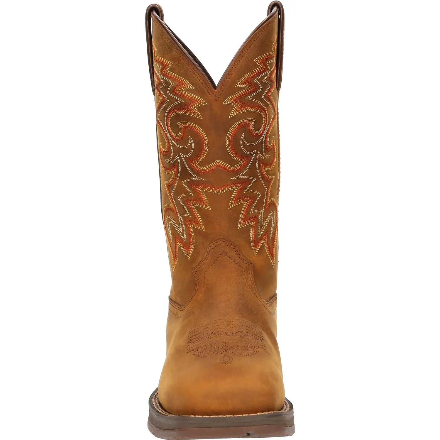 Durango Mens Rebel Western WP Russet Leather Cowboy Boots