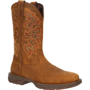 Durango Mens Rebel Western WP Russet Leather Cowboy Boots