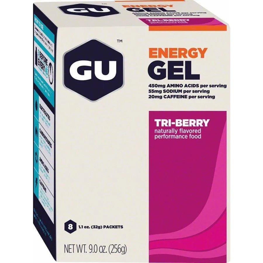 Energy Gel: Tri Berry, Box of 8