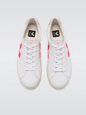 Esplar-se Canvas Low Top Sneaker - White-Rose-Fluo-Petale