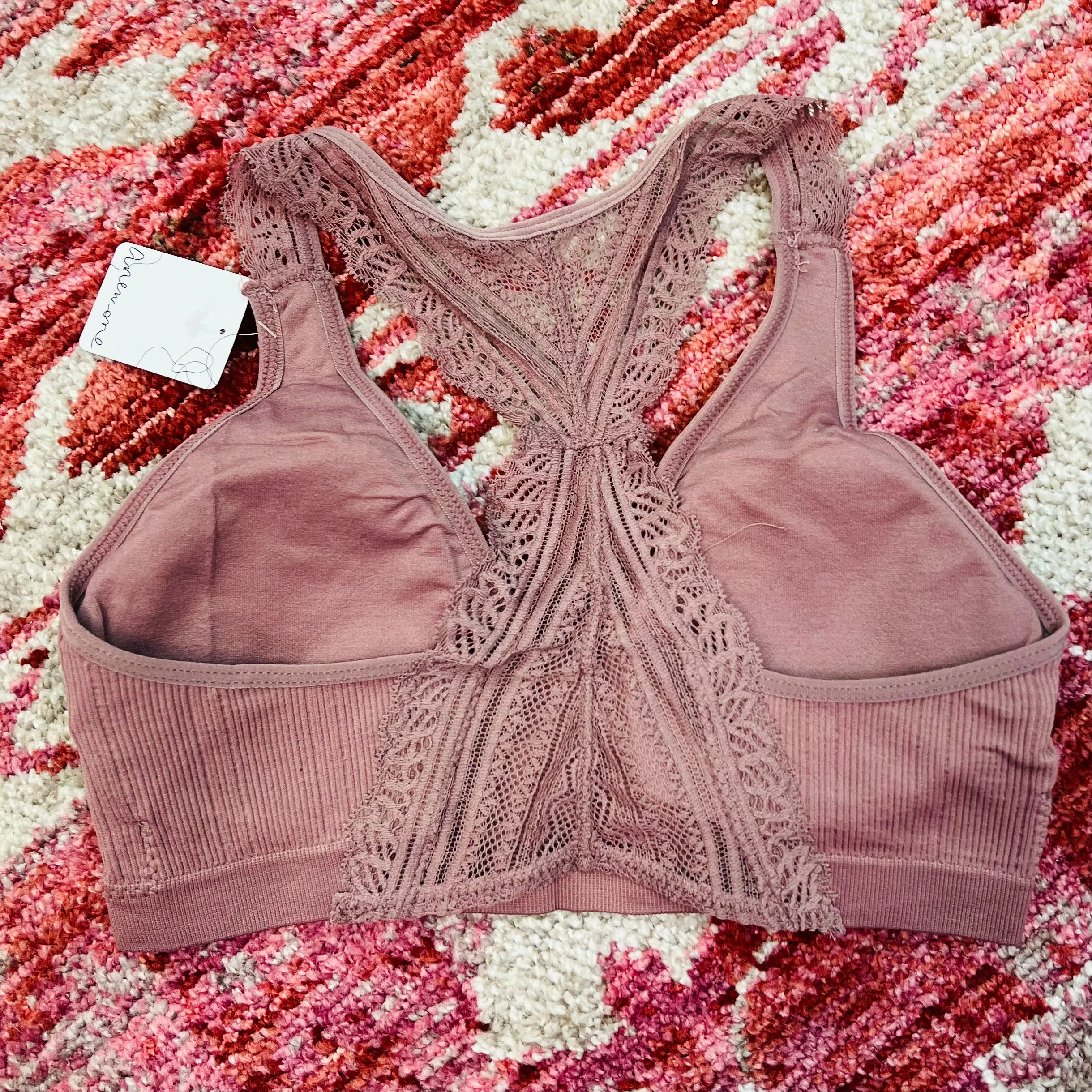 Everyday Lace Back Bralette