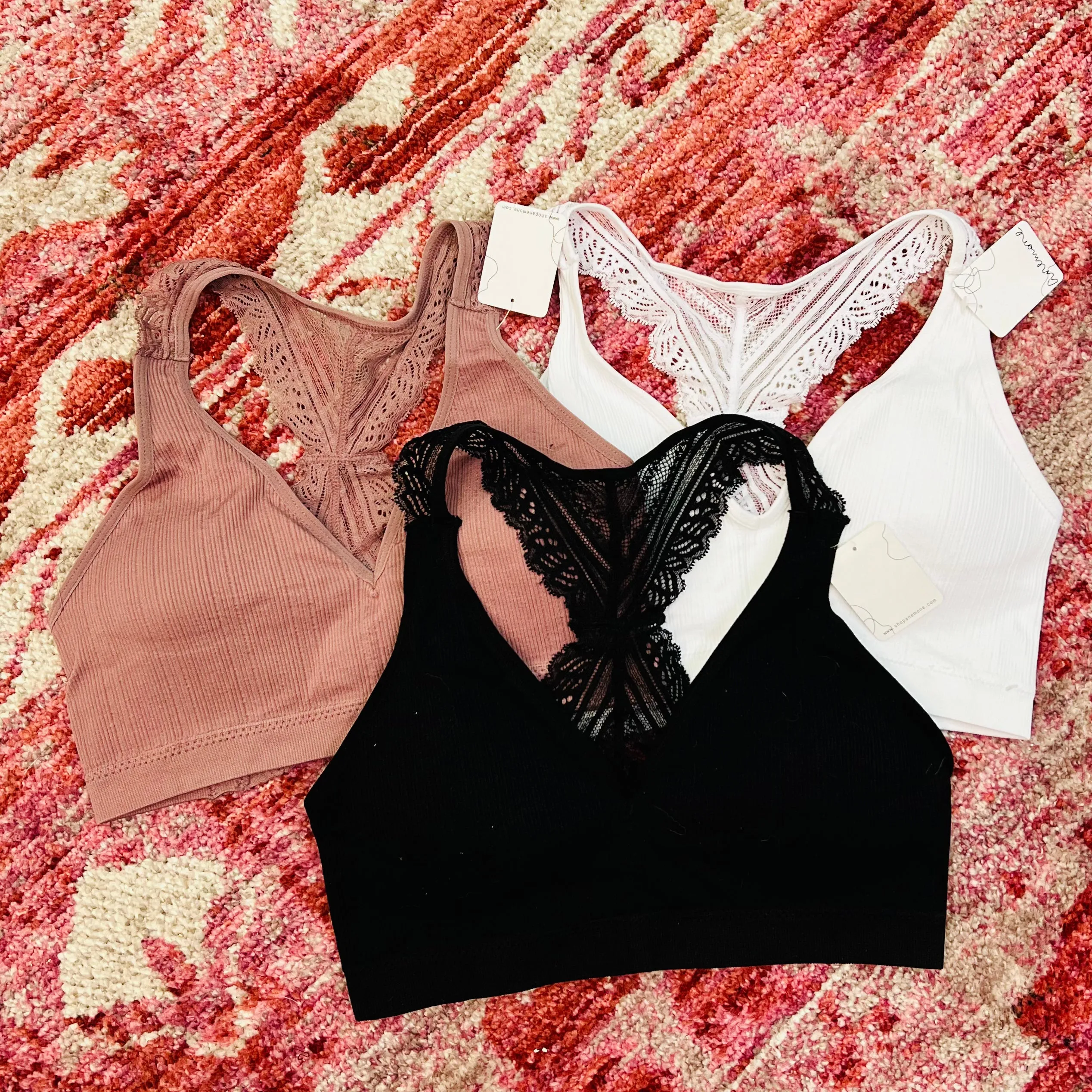 Everyday Lace Back Bralette