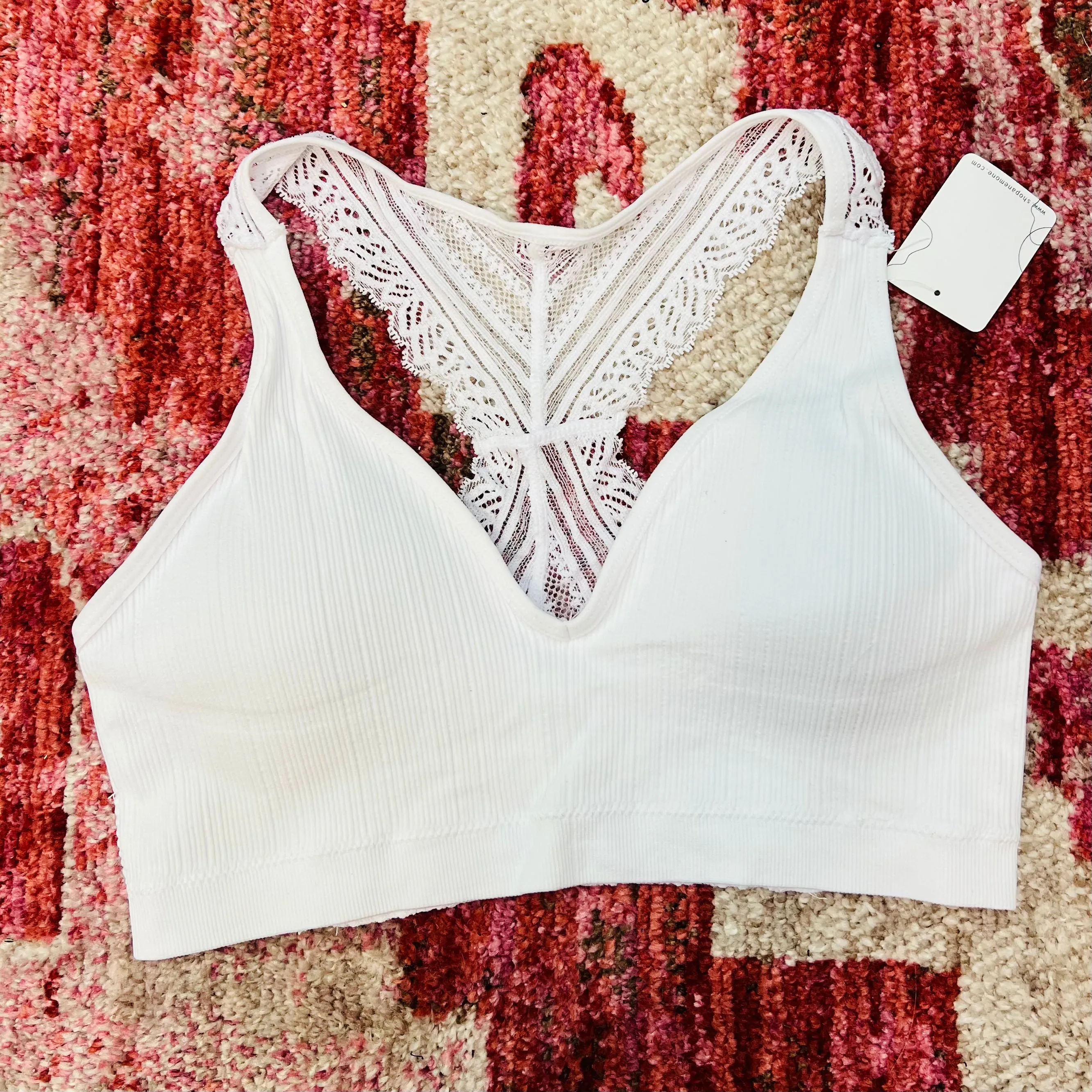 Everyday Lace Back Bralette