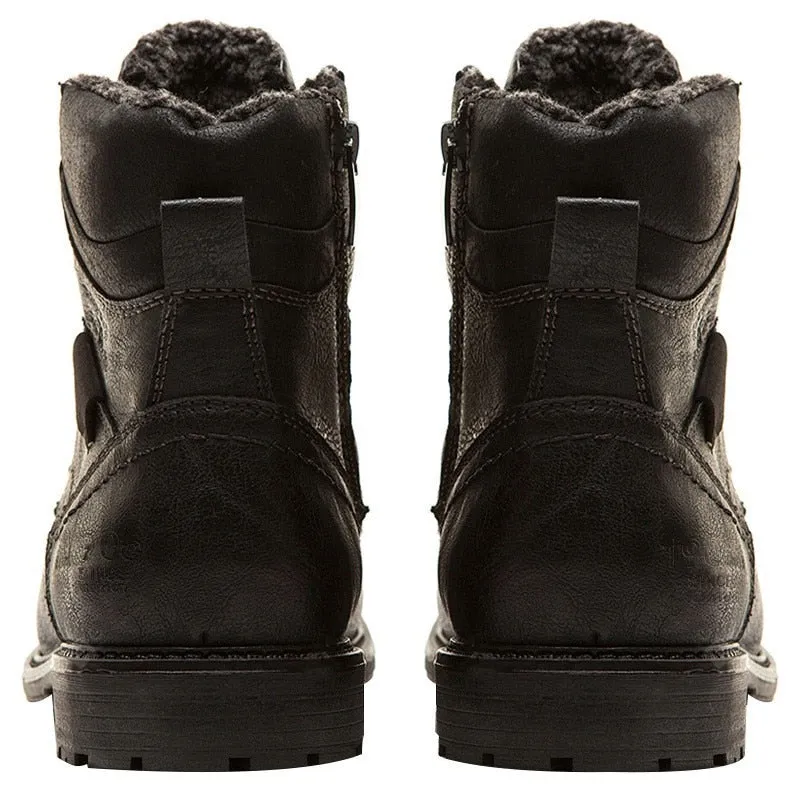 Fashion Vintage Style Male Winter Boots