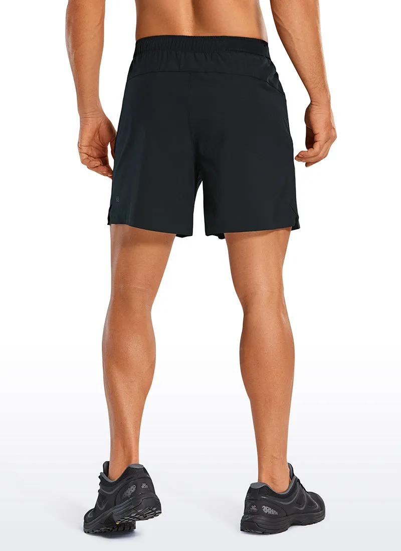 Feathery-Fit Athletic Shorts 6''- Lineless