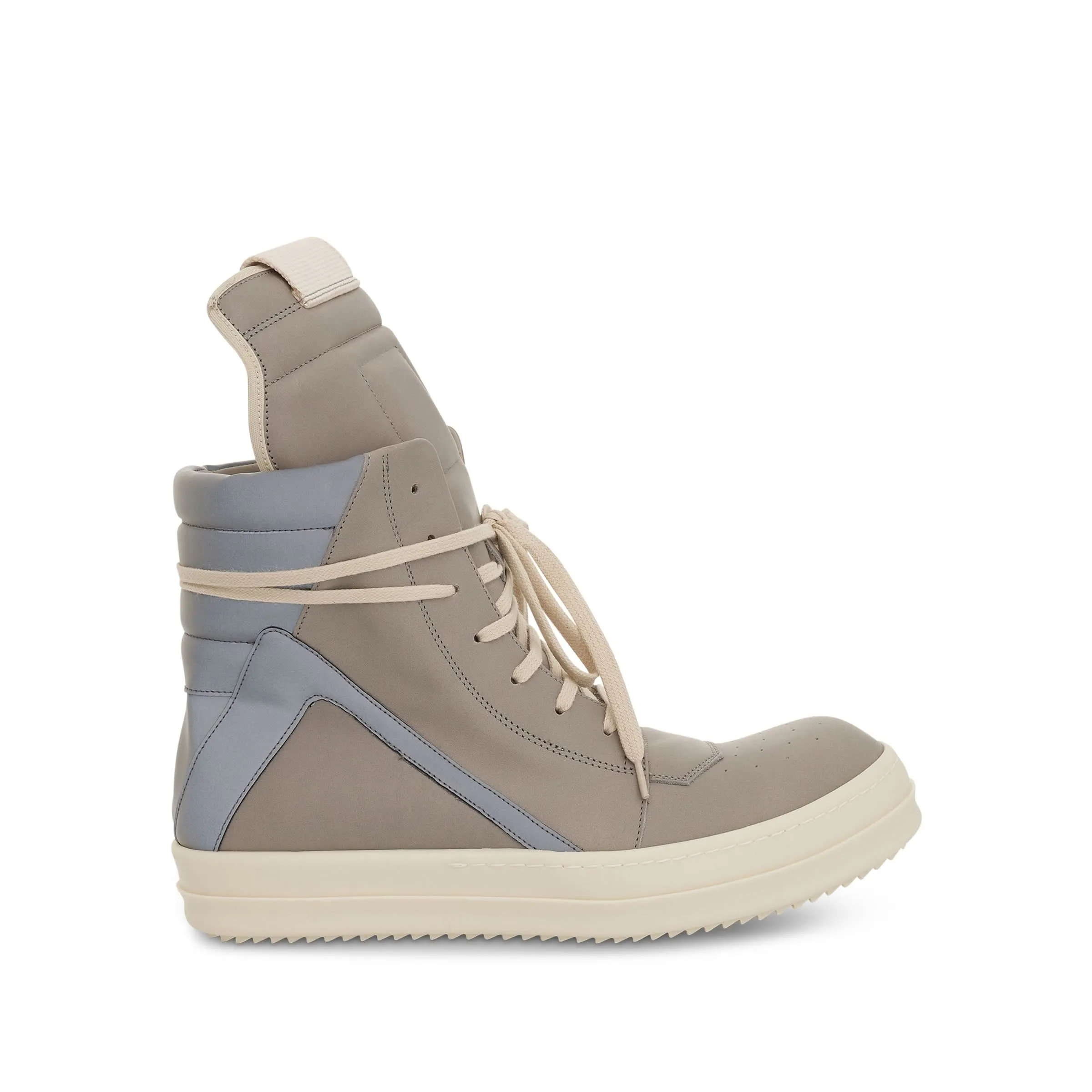 Geobasket Leather Sneaker in Pearl/Reflex