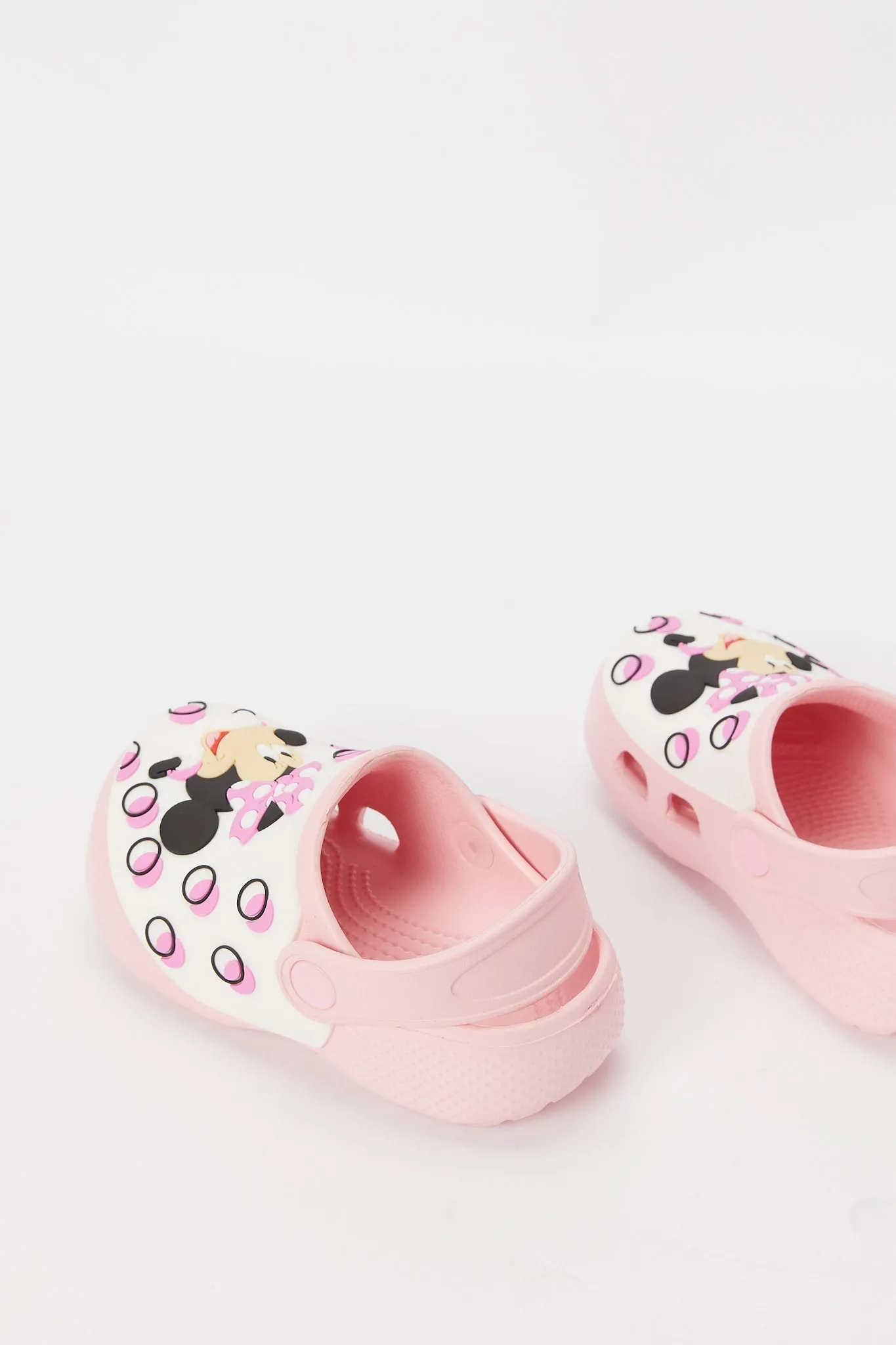 Girls Pink Minnie Mouse Clog