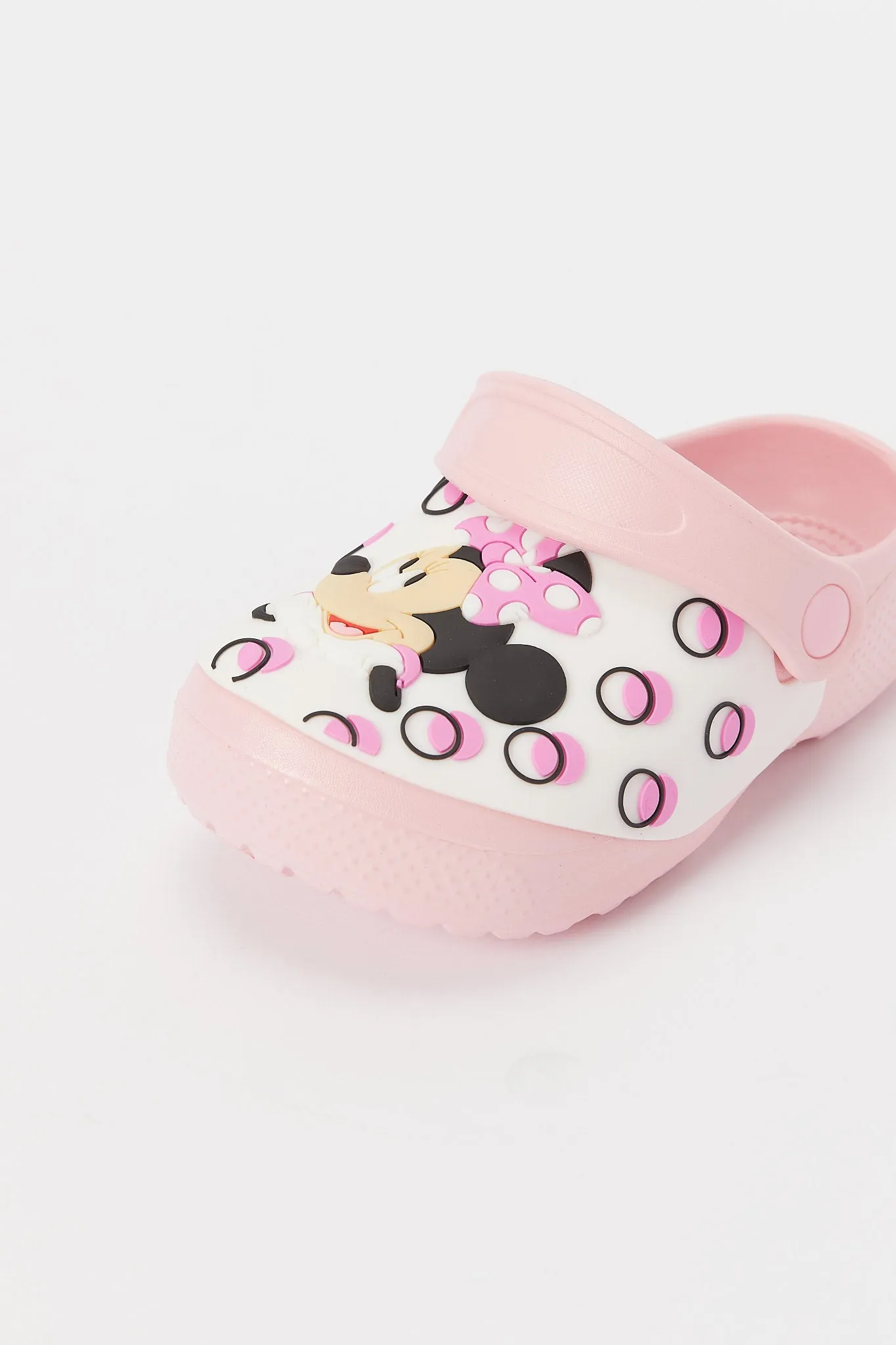 Girls Pink Minnie Mouse Clog