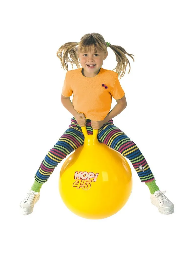 Gymnic Hop Ball - 18" Yellow