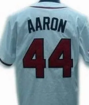 Hank Aaron 1963 Atlanta Braves Throwback Jersey