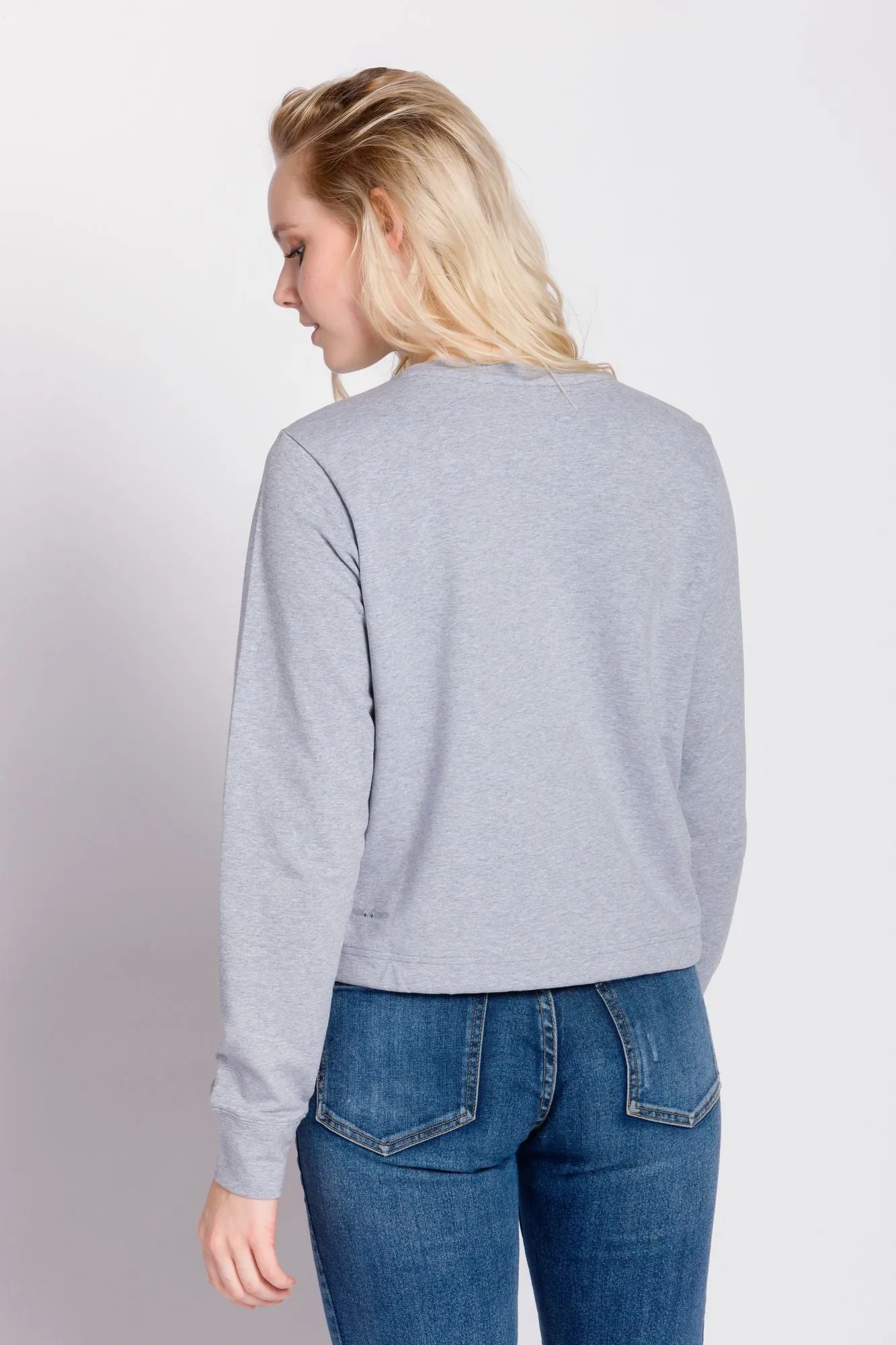 Harper | Women's Crop Top Crewneck Sweatshirt