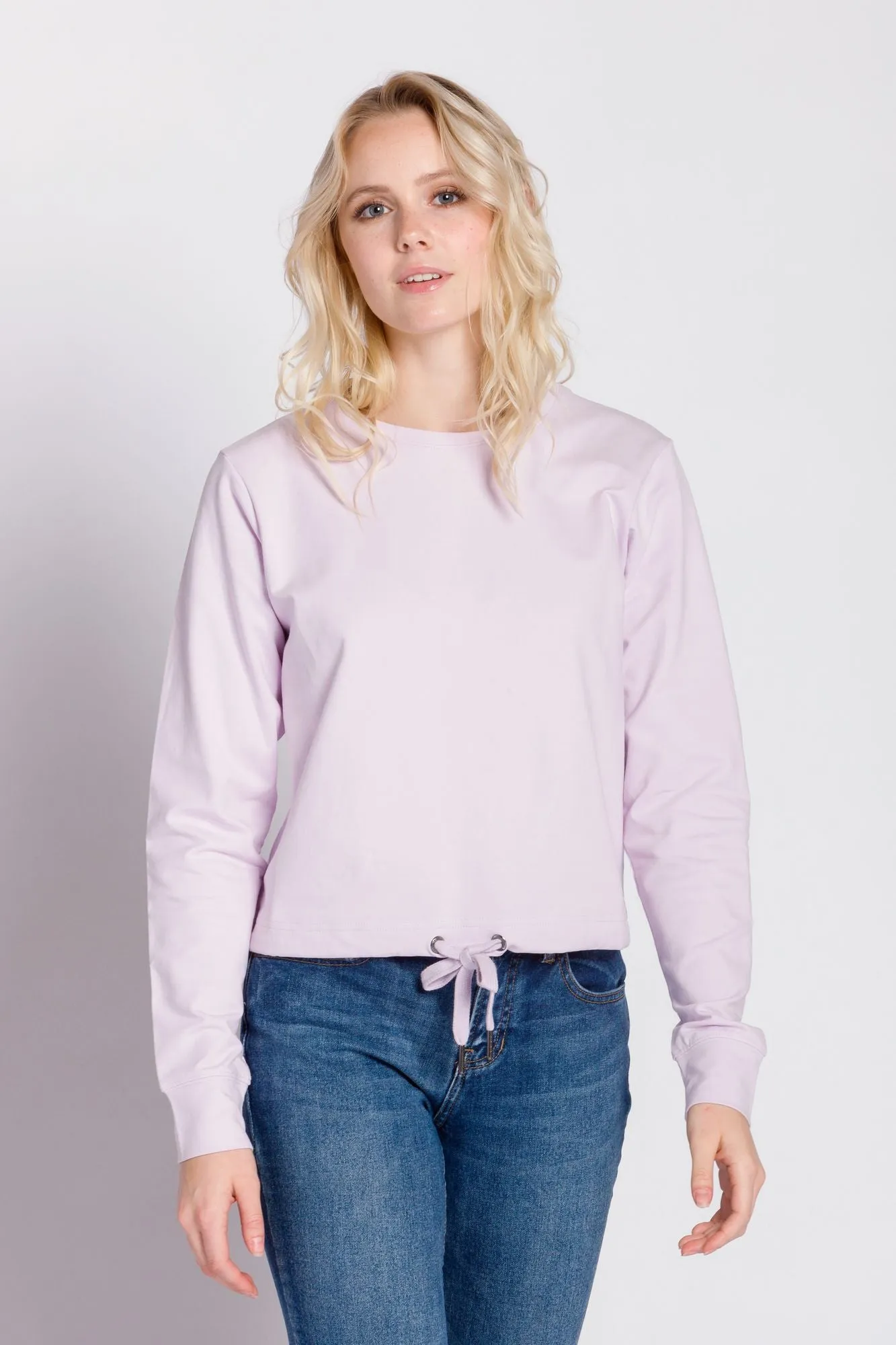 Harper | Women's Crop Top Crewneck Sweatshirt