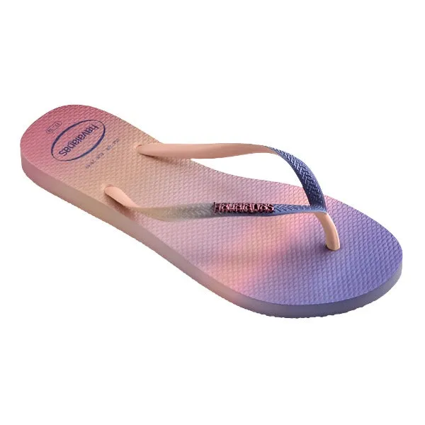 Havaianas Slim Gradient Sunset Womans FlipFlops - Ballet / Rose