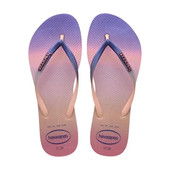 Havaianas Slim Gradient Sunset Womans FlipFlops - Ballet / Rose