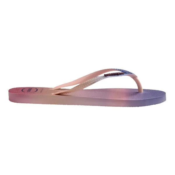 Havaianas Slim Gradient Sunset Womans FlipFlops - Ballet / Rose