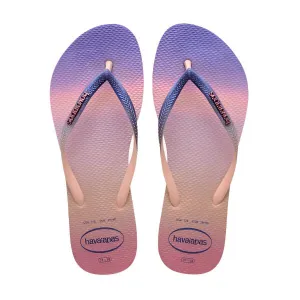 Havaianas Slim Gradient Sunset Womans FlipFlops - Ballet / Rose