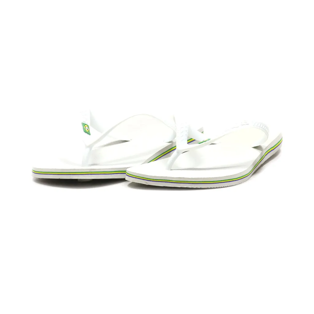 Havaianas Slippers Eva White Colour For Men