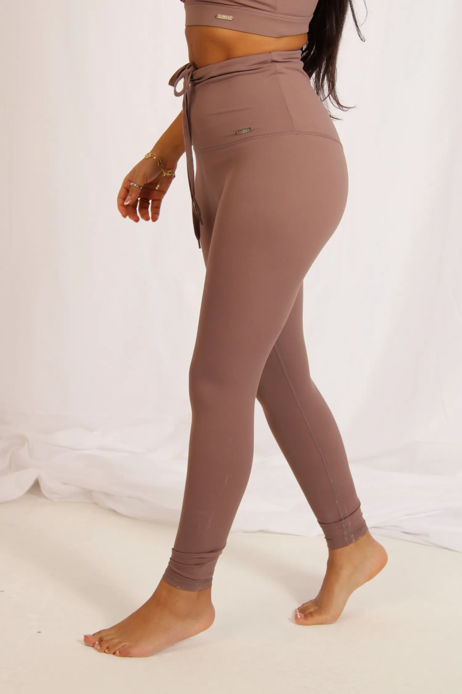 High Waisted Leggings Mocha