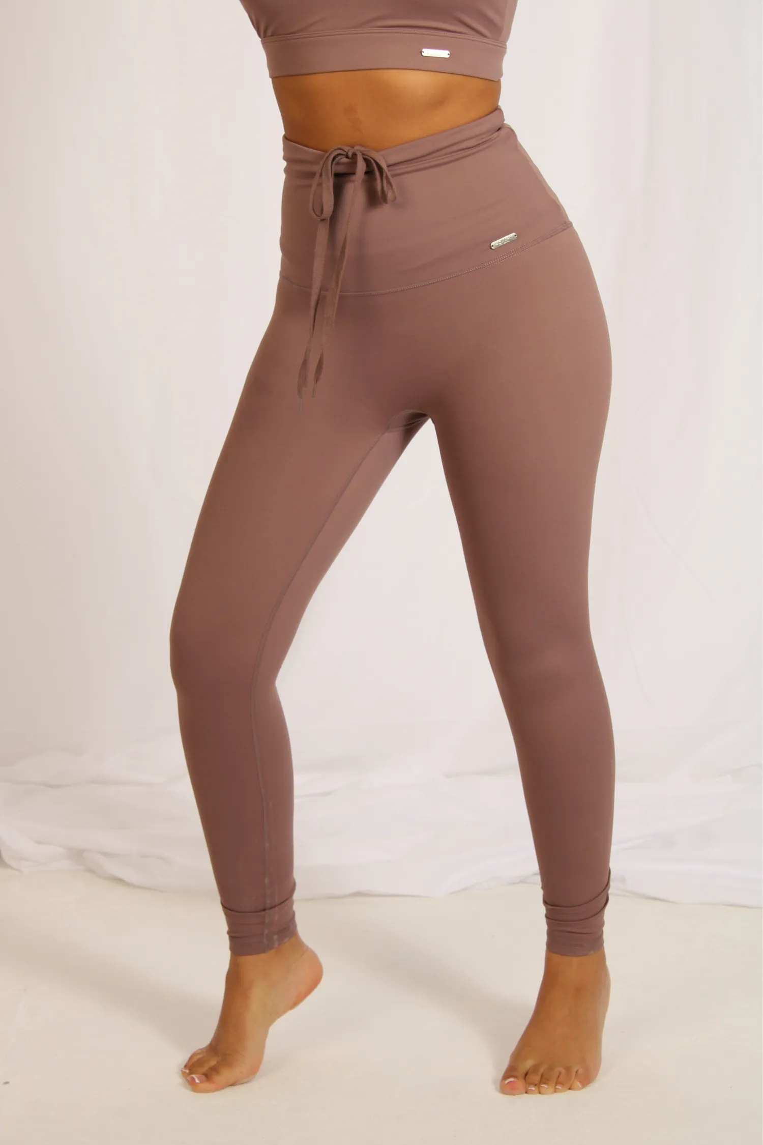 High Waisted Leggings Mocha