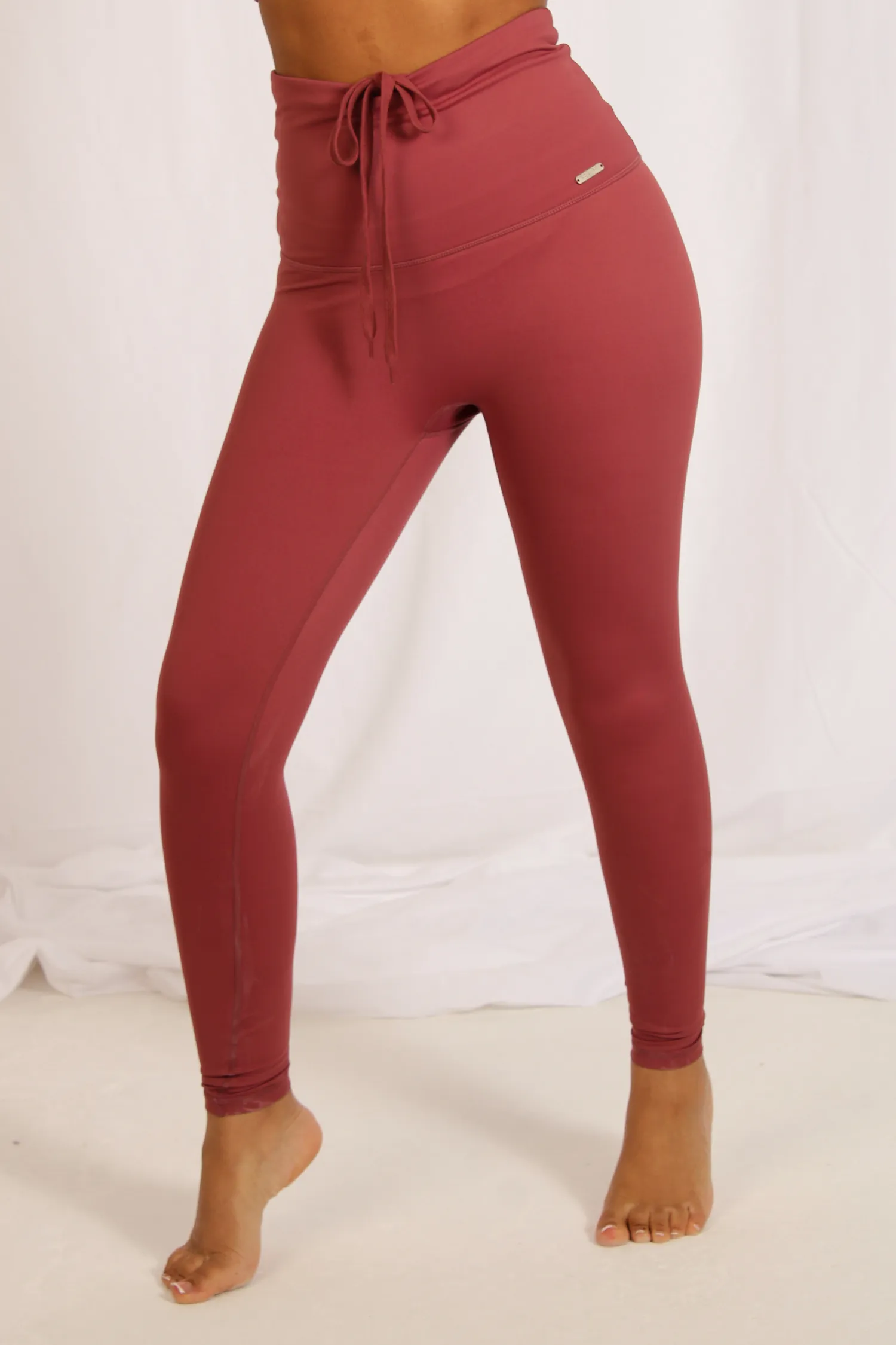 High Waisted Leggings Rosa