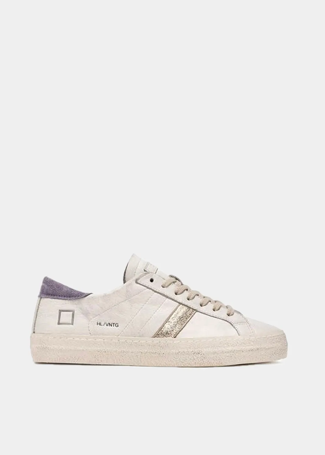 Hill Low Vintage Calf - White Lavender