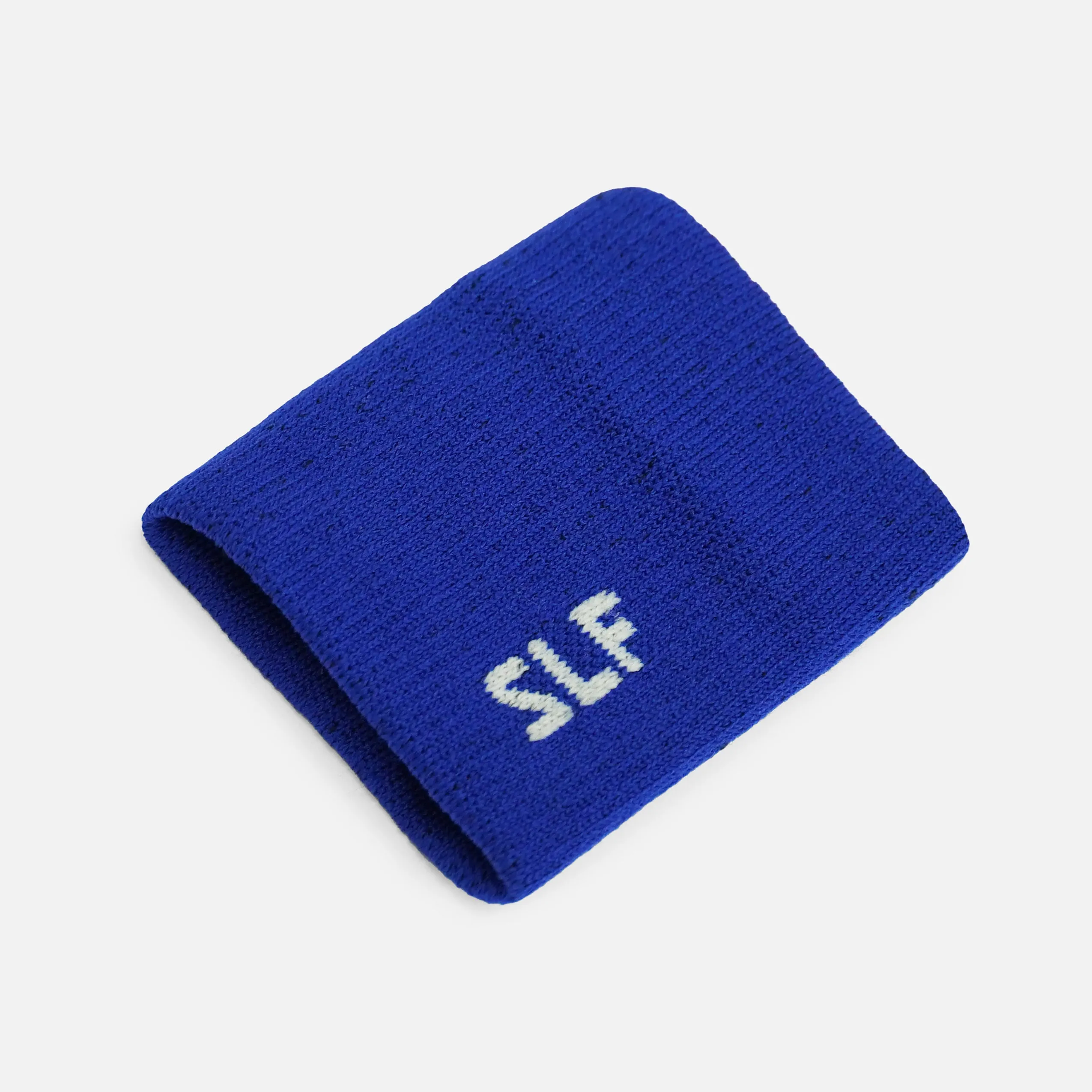 Hue Blue Drip Wristband with Logo (Single)