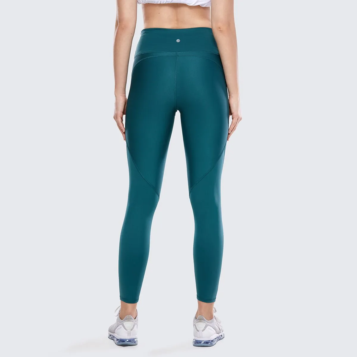 Hugged Feeling Compression Green Workout Leggings