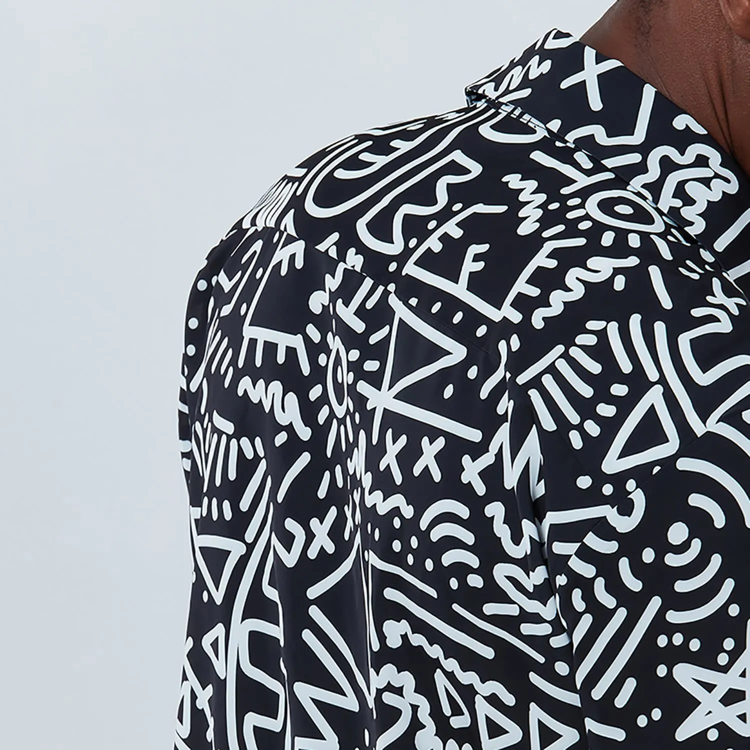 Hypnotic Graphic Long Sleeve Shirt - Dear Deer