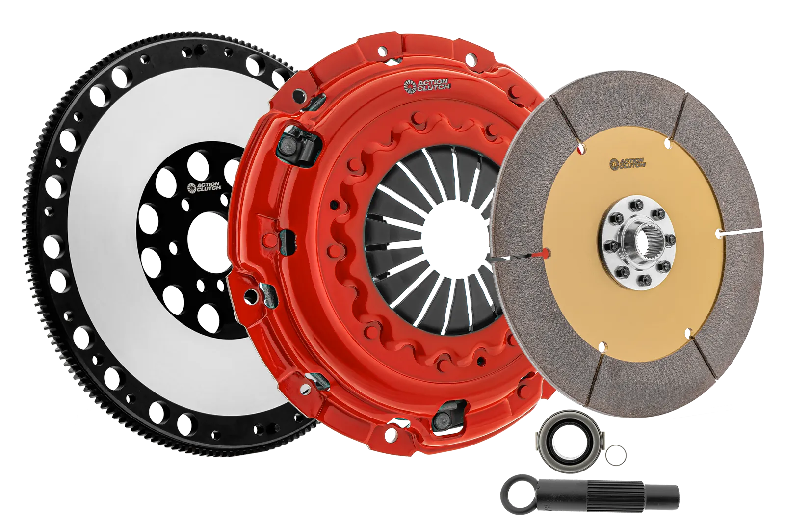 Ironman Unsprung Clutch Kit for Subaru Legacy GT 2005-2012 2.5L DOHC (EJ255) Turbo AWD Includes Lightened Flywheel