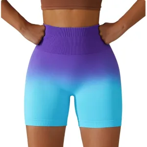 Jazmin Tie Dye Seamless Workout Shorts