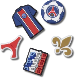 Jibbitz™ Paris St Germain 5-Pack