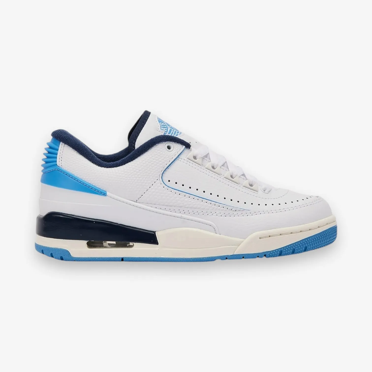 Jordan 2/3 GS White University Blue Grade School FD0384-144